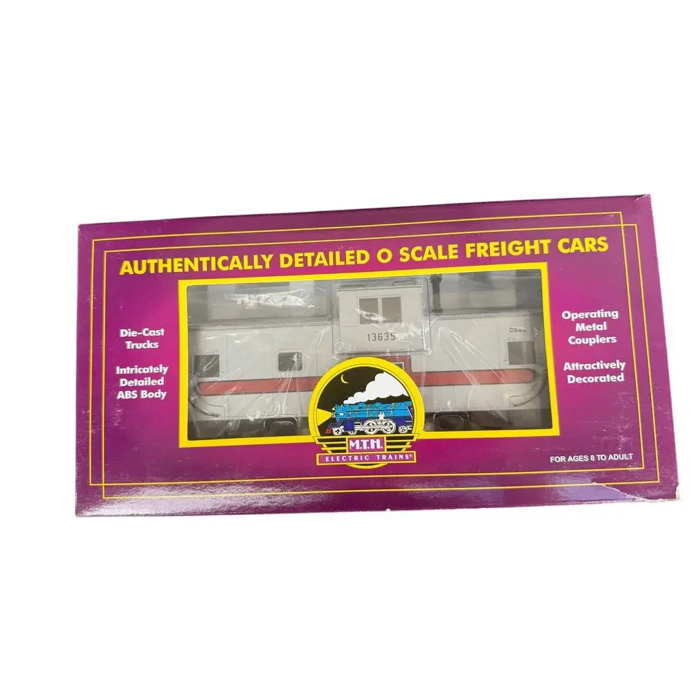MTH Premier O Scale Burlington Route Extended Vision Caboose